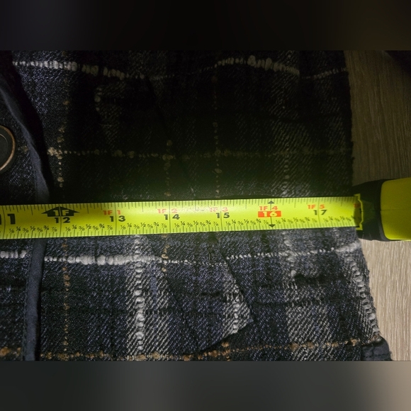 Luca Venturini Navy Plaid Wool Jacket - Picture 6 of 14